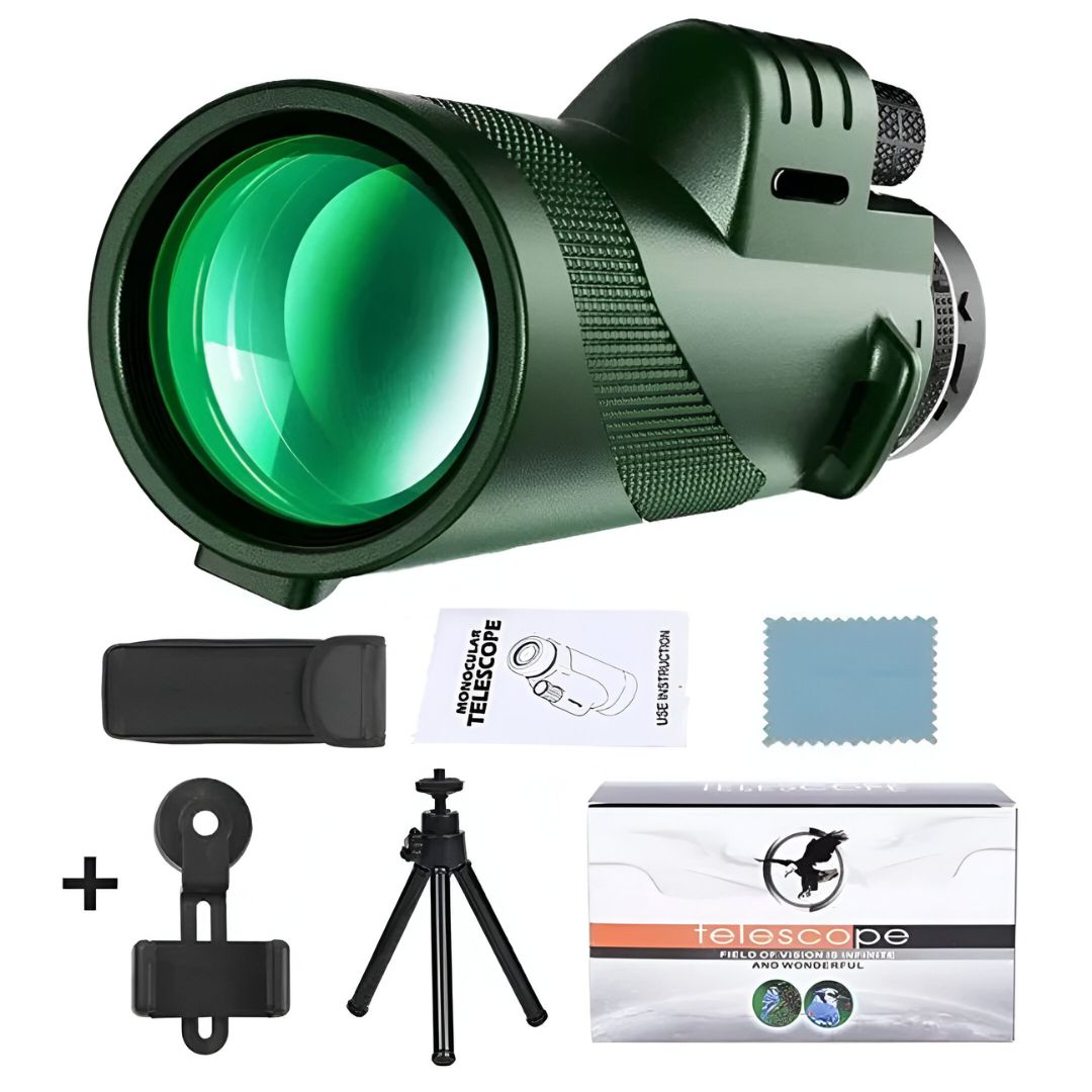 Telescopio Portátil con Visión Noturna - Lumenix™