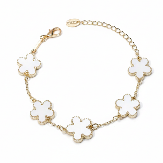 SOLO HOY: Pulsera trébol de cinco hojas GRATIS